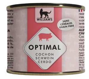 CAT OPTIMAL CERDO 200 gr.